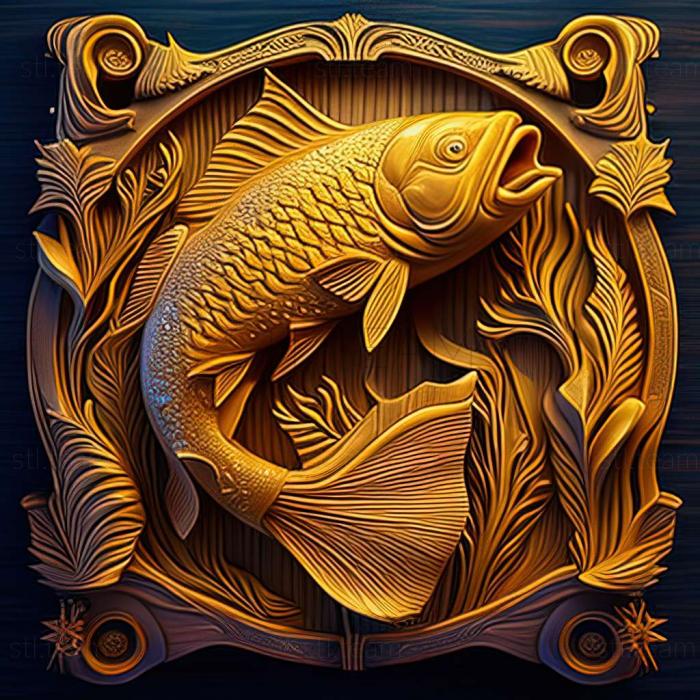 Animals Риба золотиста стурисома